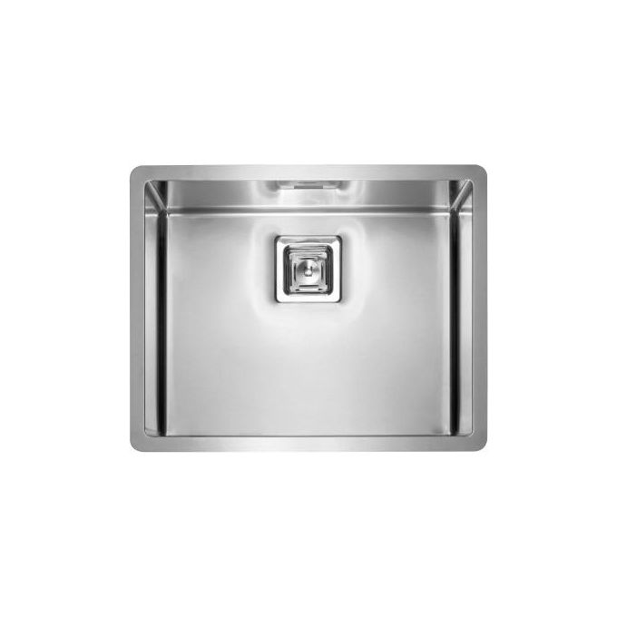 CM 015306XCSSP Serie Pyper 3'' Lavello Acciaio Inox Satinato da Incasso Sottotop 1 Vasca 57x45cm