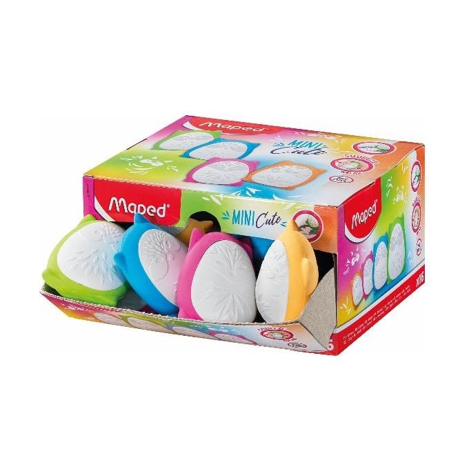 Maped Confezione 16 Mini Cute Gomma Squeeze