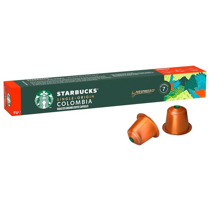 Starbucks Capsule Starbucks Nespresso Colombia
