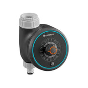 Gardena 01896-20 Water Control Easy Irrigatore Elettronico con Programmazione Flessibile e 15 Programmi Preimpostati colore Nero