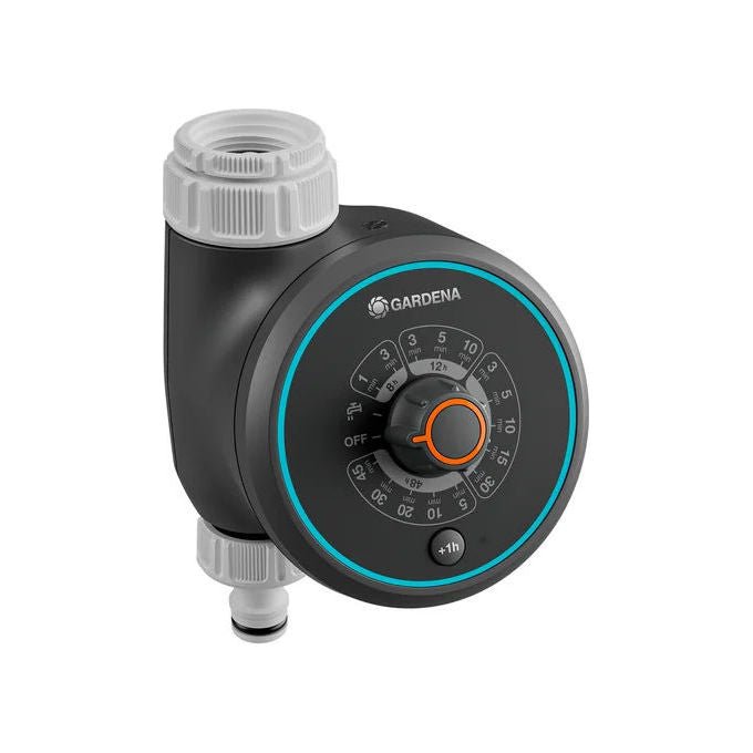 Gardena 01896-20 Water Control Easy Irrigatore Elettronico con Programmazione Flessibile e 15 Programmi Preimpostati colore Nero