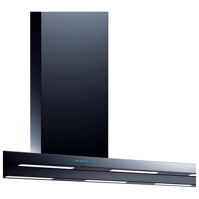 Baraldi 01ELEIS146BLSX80 Cappa a Isola Elea con Camino a Sinistra Classe energetica A 4 Velocita' 146 cm Nero