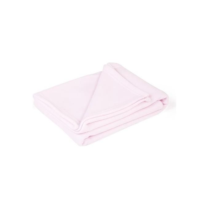 Italbaby Copertina Pile per Lettino Tinta Unica Rosa