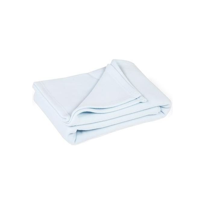 Italbaby Copertina Pile per Lettino Tinta Unica Azzurro