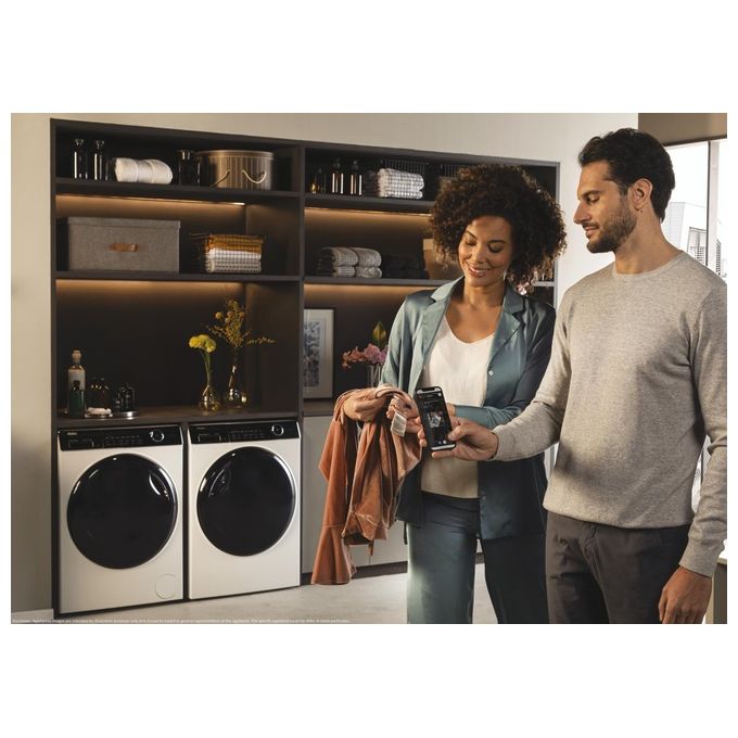 Haier HW90B14959NEUIT I-Pro Serie 5 Lavatrice Carica Frontale 9 Kg 1400 rpm Classe A (85x60x58cm) colore Bianco