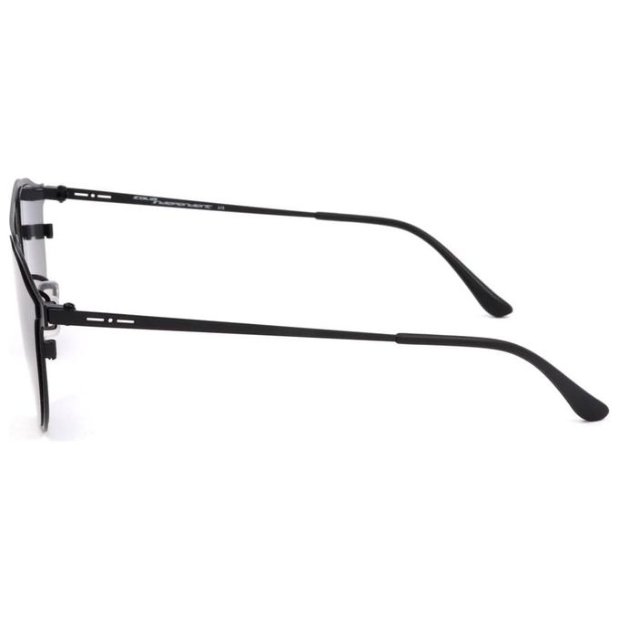 Italia Independent Occhiali da Sole 0256 Thin Metal Base 2 Nero Unisex Leggeri e Resistenti