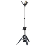 Brennenstuhl 13050 T Professional Faretto LED da Costruzione a Tre Teste 100W 13500lm IP54 6500K colore Nero