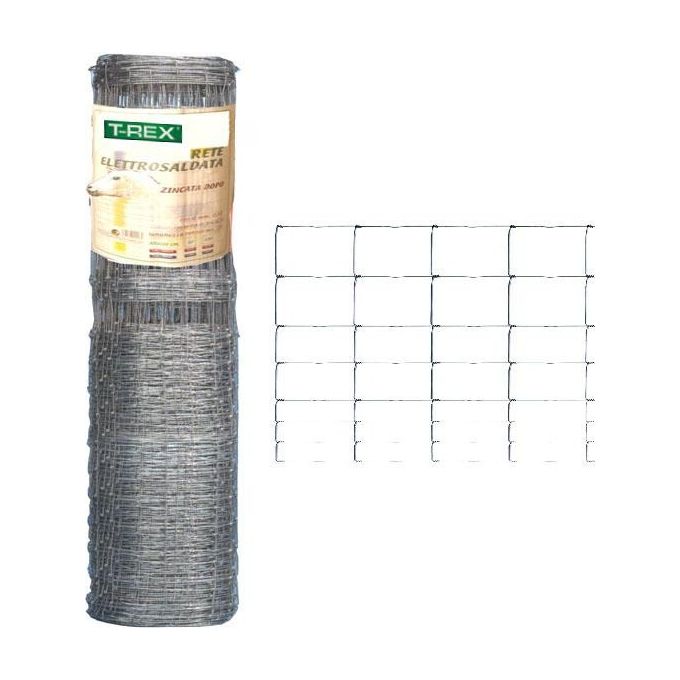 T-Rex Rotolo Rete Pecore H 120-09-15 M 50 Zincata