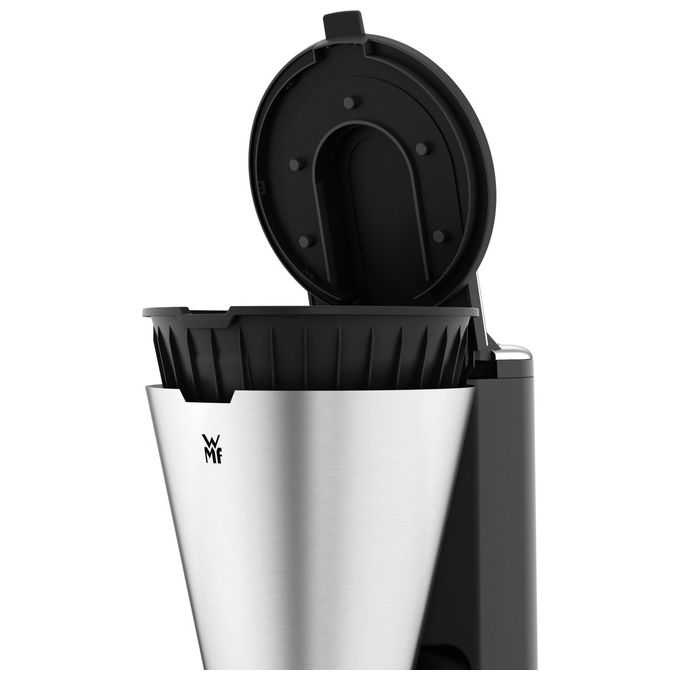 WMF 0412270011 KITCHENminis Macchina per caffe' Aroma 5 tazze 760 W Tecnologia WMF Hot Brew colore Cromargan