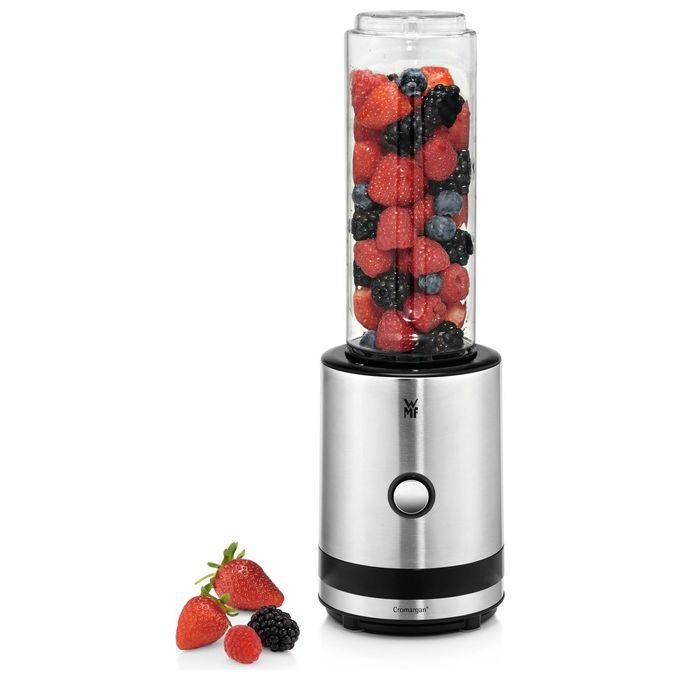 WMF 0416500011 KITCHENminis Frullatore da tavolo 0,6 L 300 W 23000 rpm colore Acciaio inox