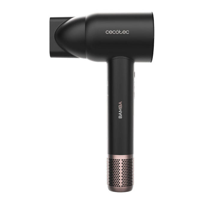 Cecotec 04454 Bamba IoniCare RockStar Nano IonTech Asciugacapelli 1600 W con motore brushless 110000 rpm 3 velocita' e funzione ionica colore Nero