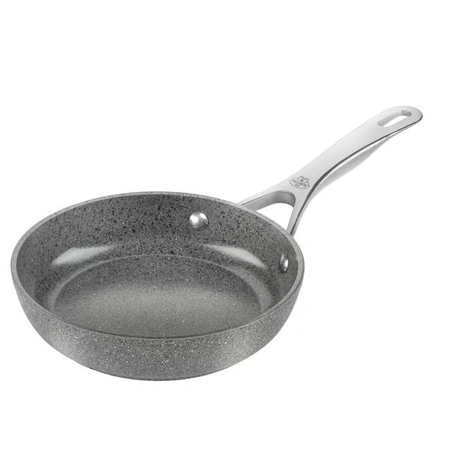 Ballarini 8003150524893 Salina Ceramic Padella 20 cm con Rivestimento Ceramica Antiaderente Ceraforce Titanium e Base Induzione colore Nero