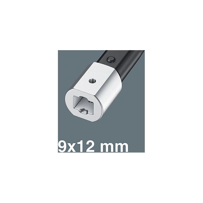 Wera 05020175001 7870 Joker S Chiave a forchetta autoregolante con funzione cricchetto 10-13 mm 9x12 mm colore Nero