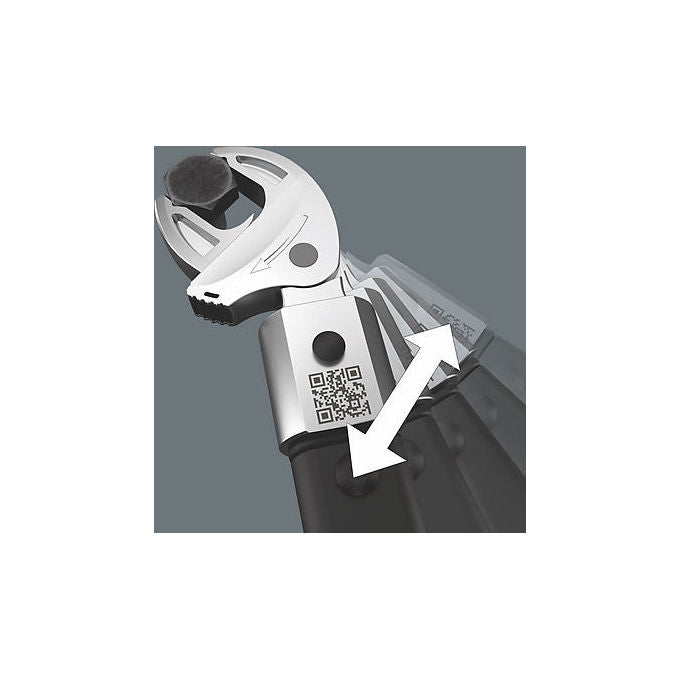 Wera 05020175001 7870 Joker S Chiave a forchetta autoregolante con funzione cricchetto 10-13 mm 9x12 mm colore Nero