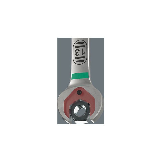 Wera 05020351001 Chiave a cricchetto 10 mm design lungo colore Argento