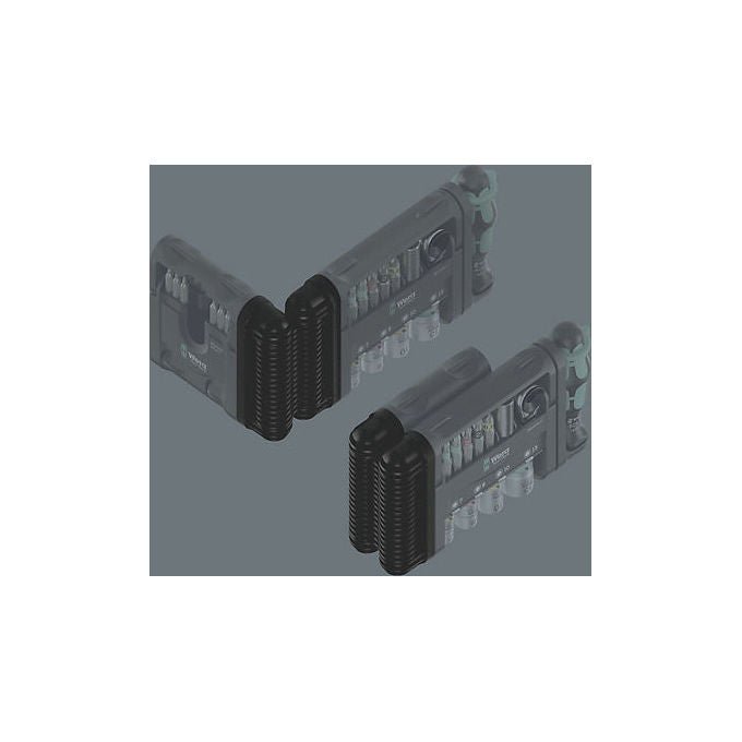 Wera 05049025001 Tool-Check Modular Set di utensili 50 pezzi con sistema modulare personalizzabile colore Nero Metallico