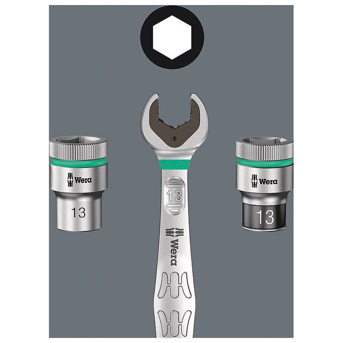 Wera 05049065001 Tool-Check Automotive 1 Set di utensili 38 pezzi con cricchetto 1-4 pollice e inserti Rapidaptor colore Nero
