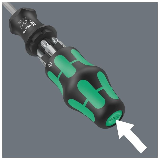 Wera Kraftform Compact 27 Kit 2 Giravite con Alloggiamento iIserti