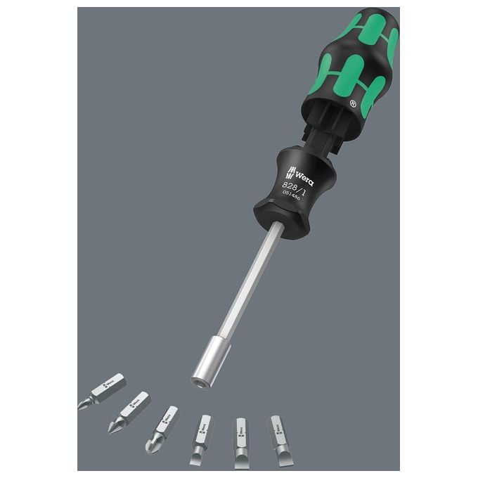 Wera Kraftform Compact 27 Kit 2 Giravite con Alloggiamento iIserti