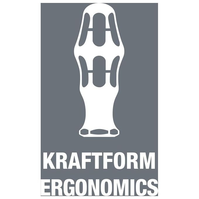 Wera Kraftform Compact 27 Kit 2 Giravite con Alloggiamento iIserti