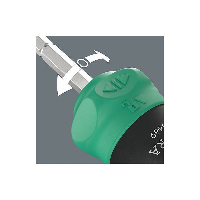 Wera 05051519001 Kraftform Kompakt 28 RA 1 Set di cacciaviti con funzione di cricchetto 6 pezzi colore Nero-Verde