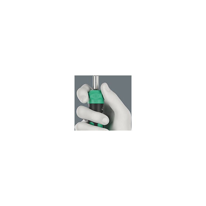 Wera 05051520001 Kraftform Kompakt 28 RA Set di bit con cricchetto e 6 punte BiTorsion incluse colore Nero-Verde