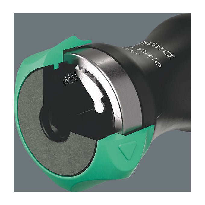 Wera 05051540001 Kraftform Kompakt Vario Zestaw Wkr?taków z Funkcj? Grzechotki 7-sztukowy z 6 Trzpieniami Dvustronnymi 175 mm R?koje?? z Gniazdem Sze?ciok?tnym 6 mm Waga 0.22 Kg colour Czarny