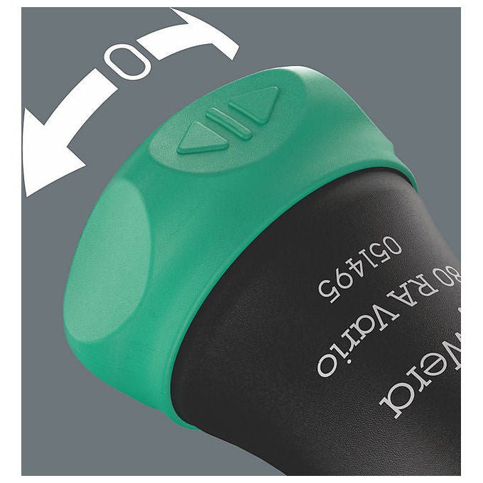 Wera 05051540001 Kraftform Kompakt Vario Zestaw Wkr?taków z Funkcj? Grzechotki 7-sztukowy z 6 Trzpieniami Dvustronnymi 175 mm R?koje?? z Gniazdem Sze?ciok?tnym 6 mm Waga 0.22 Kg colour Czarny