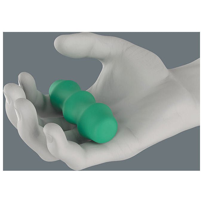 Wera 05051540001 Kraftform Kompakt Vario Zestaw Wkr?taków z Funkcj? Grzechotki 7-sztukowy z 6 Trzpieniami Dvustronnymi 175 mm R?koje?? z Gniazdem Sze?ciok?tnym 6 mm Waga 0.22 Kg colour Czarny