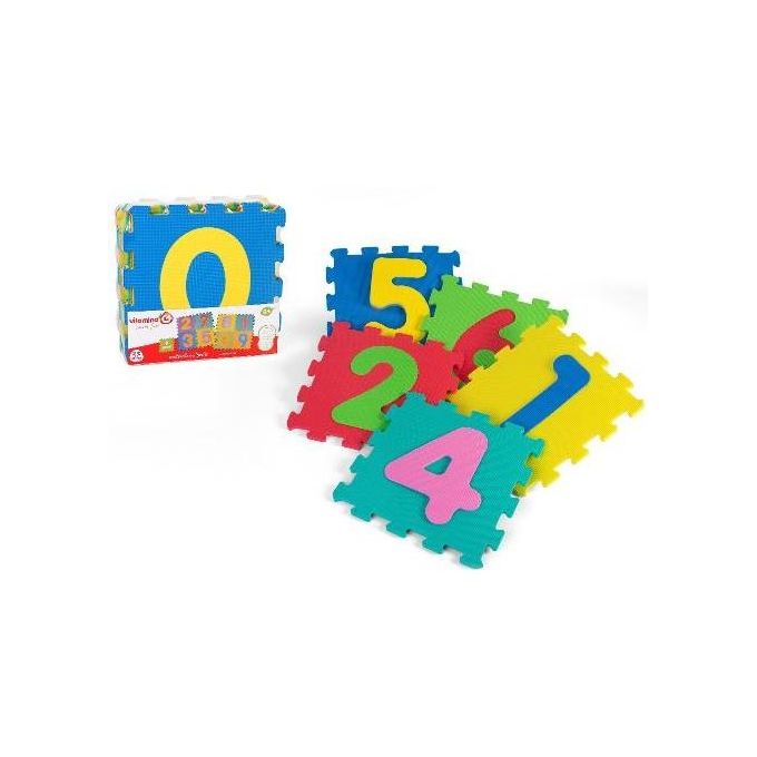 Globo 05094 Mattonelle Puzzle Numeri 9 Pezzi