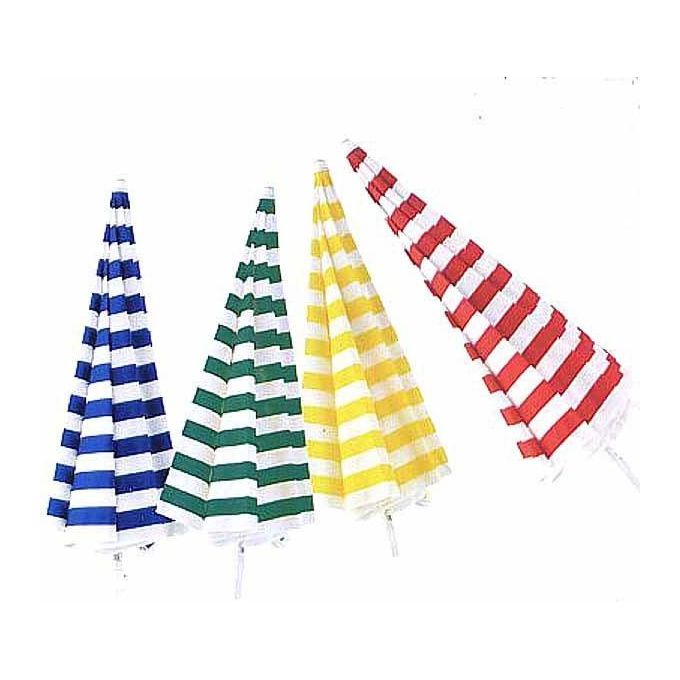 Vette Ombrellone Acciaio Tnt bianco-Blu 180