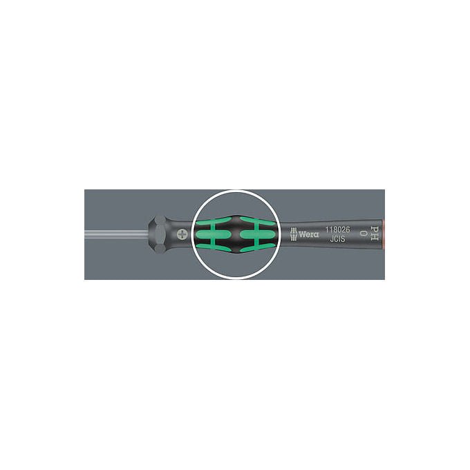 Wera 9710 Termoformato in spugna giravite Set 1 18 pezzi colore Bicolore