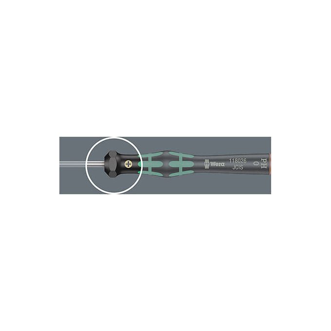 Wera 9710 Termoformato in spugna giravite Set 1 18 pezzi colore Bicolore