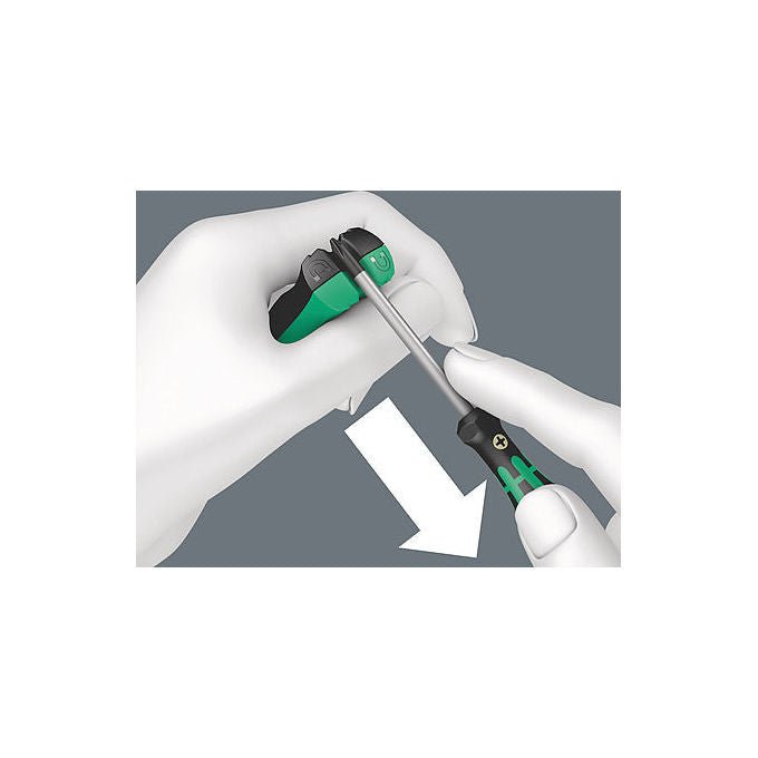 Wera 05150140001 Set di chiavi esagonali a L Metrico 20 pz con inserto in schiuma resistente a acqua e olio colore Nero