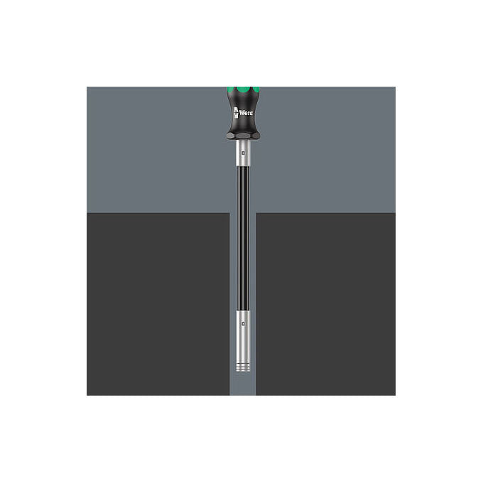 Wera 05150150001 Kraftform Kompakt e Tool-Check PLUS Set di strumenti 57 pezzi in schiuma PU resistente a olio e acqua facile da pulire colore Nero-Verde