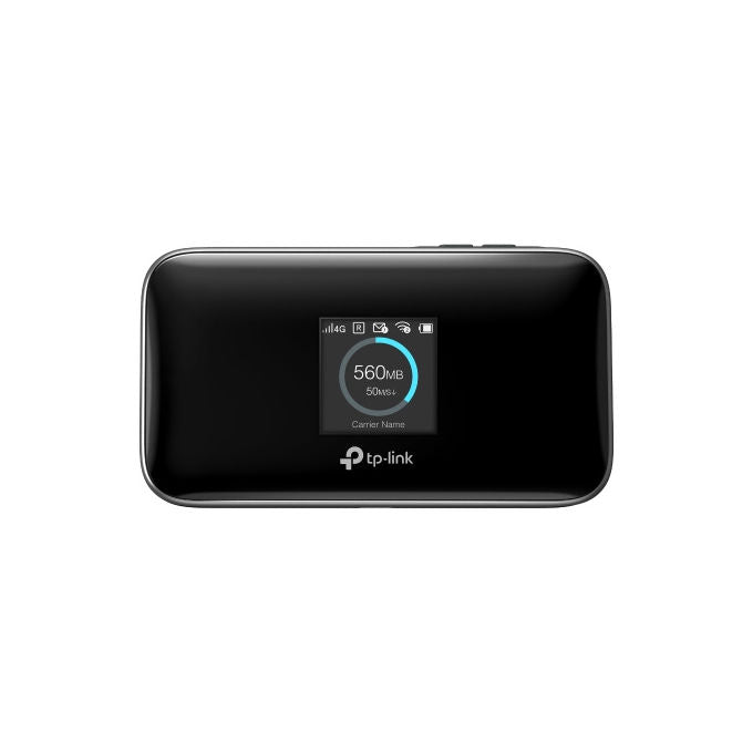 TP-Link M7750 M7750 Router di rete cellulare 4G LTE fino a 600 Mbps Wi-Fi 5 (802.11ac) 5 GHz batteria 3280 mAh colore Nero