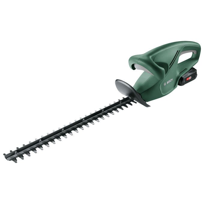 Bosch 0600849M01 EasyHedgeCut Tagliasiepi a batteria 18 V 52 cm 15 mm 2400 corse-min colore Nero Verde