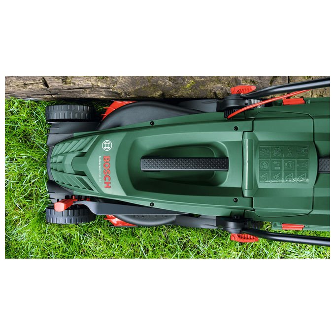 Bosch 06008A6401 UniversalRotak 34-405 Tosaerba elettrico 1300 W 34 cm 40 L colore Verde