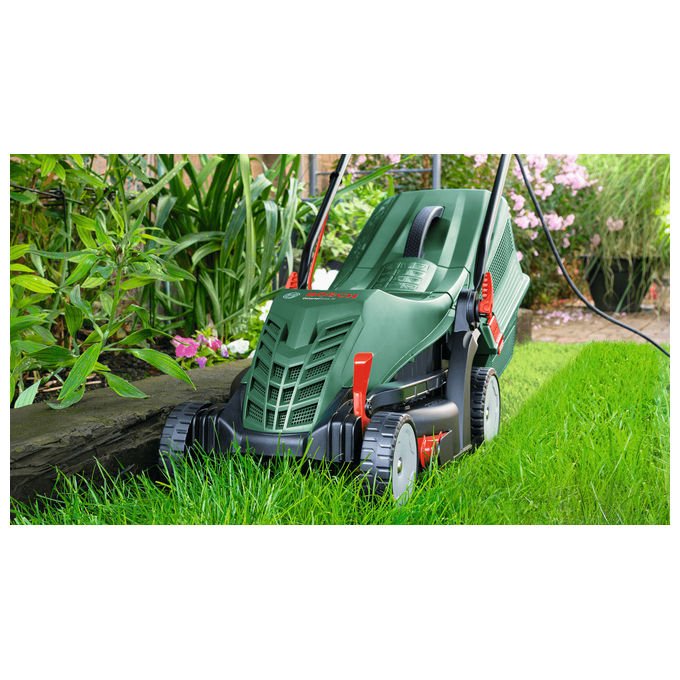 Bosch 06008A6401 UniversalRotak 34-405 Tosaerba elettrico 1300 W 34 cm 40 L colore Verde