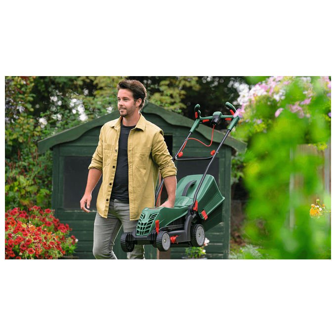 Bosch 06008A6401 UniversalRotak 34-405 Tosaerba elettrico 1300 W 34 cm 40 L colore Verde