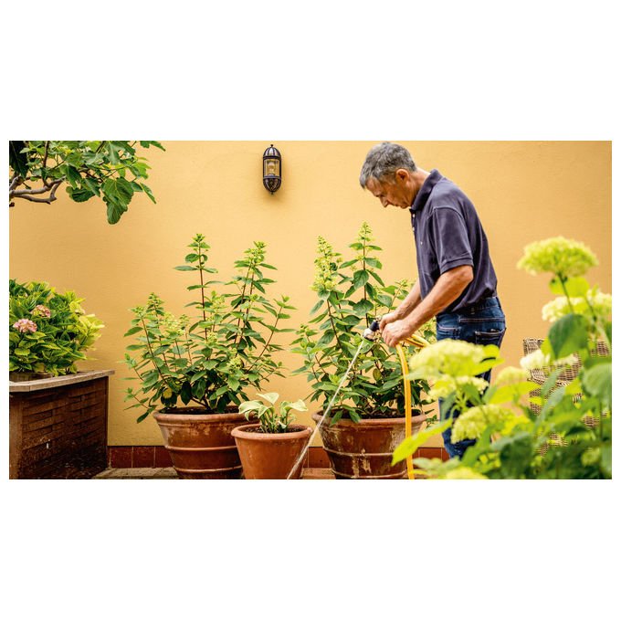 Bosch 06008C4202 GardenPump18V-2000 Pompa a batteria 2000 l-h 18 V 2.5 Ah colore Nero Verde