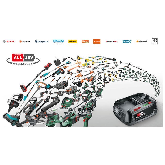 Bosch 06008C4202 GardenPump18V-2000 Pompa a batteria 2000 l-h 18 V 2.5 Ah colore Nero Verde