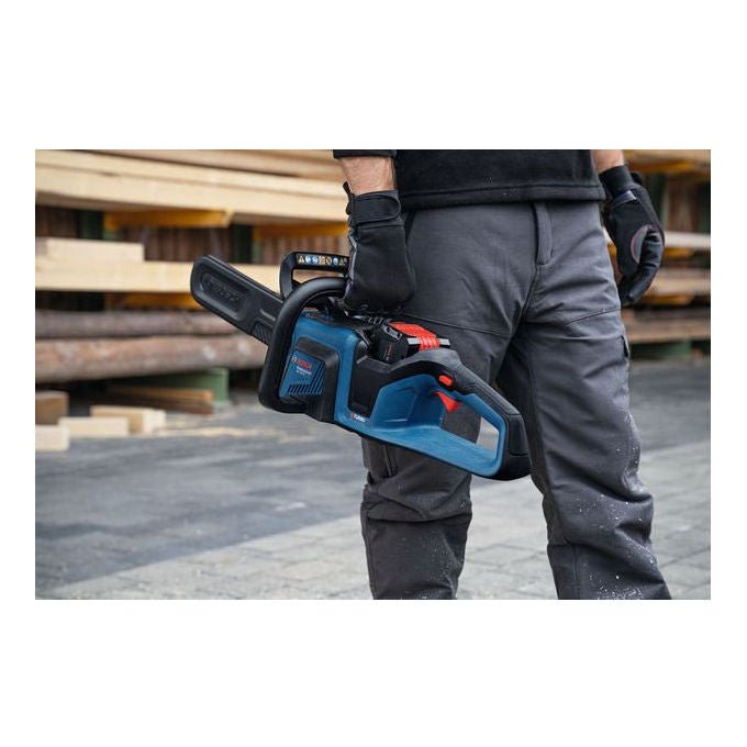 Bosch GKE18V40 Pro Motosega a Batteria con Tecnologia BITURBO Brushless e Sistema OptiCut Lunghezza Barra 40 cm colore Nero