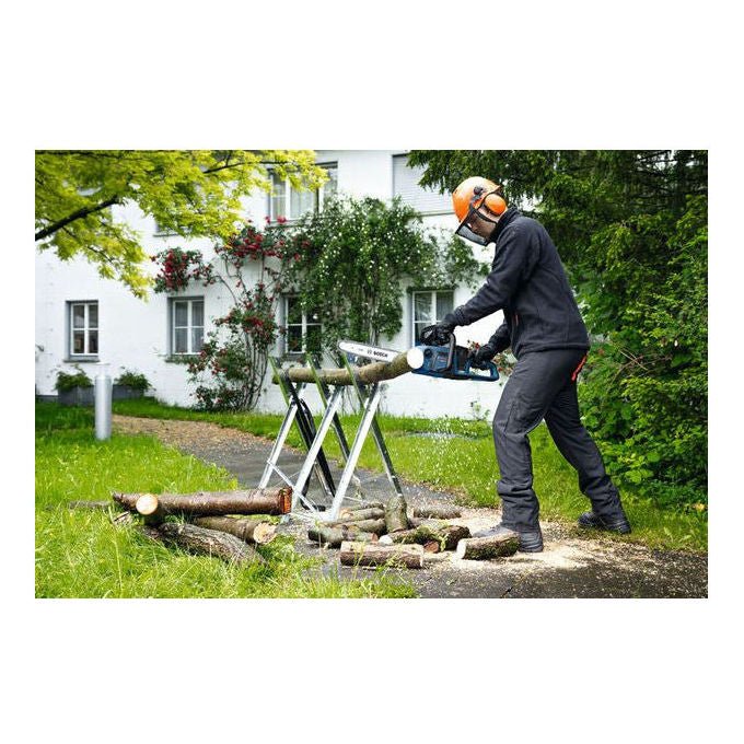 Bosch GKE18V40 Pro Motosega a Batteria con Tecnologia BITURBO Brushless e Sistema OptiCut Lunghezza Barra 40 cm colore Nero