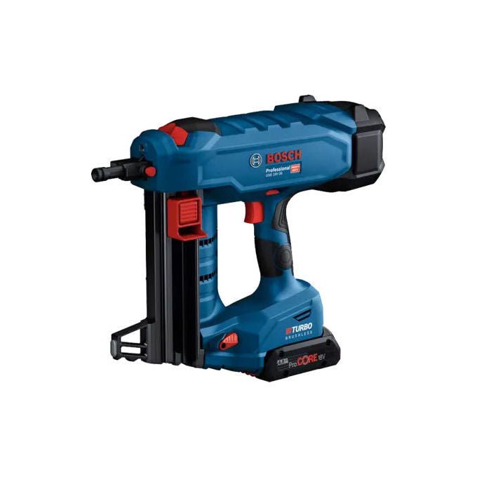Bosch 06019L7001 GNB 18V-38 Chiodatrice per Calcestruzzo a Batteria 18 V Lunghezza Chiodi 13-38 mm Diametro 2,7-3 mm colore Nero Blu