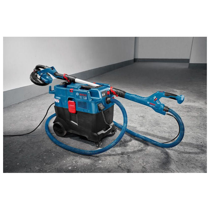 Bosch 06019M0020 GAS 400 A Professional Aspirapolvere a Cilindro Secco e Bagnato 40 L 1200 W Filtro 4 Ruote colore Blu