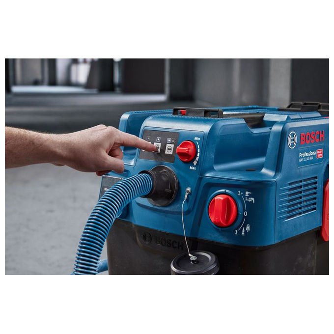 Bosch 06019M0120 GAS 12-40 MA Aspiratore Multiuso 40 L 1200 W Classe M colore Nero