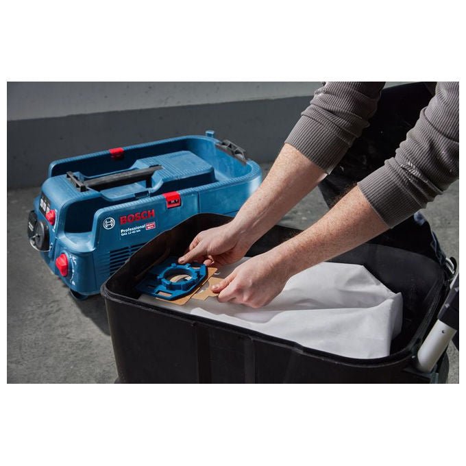 Bosch 06019M0120 GAS 12-40 MA Aspiratore Multiuso 40 L 1200 W Classe M colore Nero