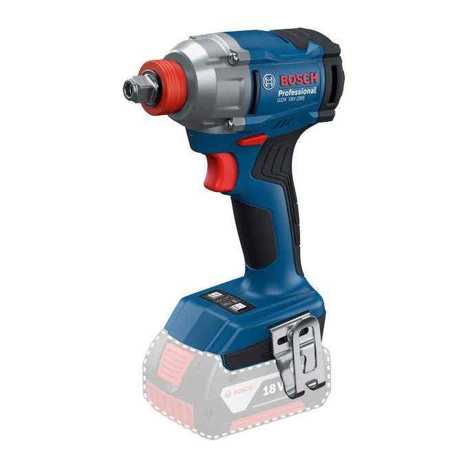 Bosch GDX 18V-285 Avvitatore a massa battente 285 Nm 1 1 kg 2 velocita' selezionabili attacco quadro 1 2 e esagonale 1 4 colore Nero