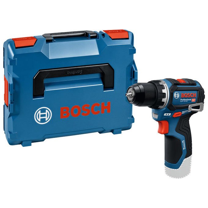 Bosch 06019N7001 GSR 12V-32 Trapano Avvitatore 12 V ioni di litio 32 Nm coppia massima 21 livelli di coppia tipo mandrino senza chiave colore Nero